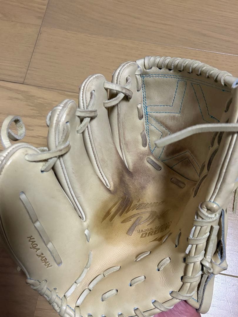 ミズノプロ　オリジナルオーダーグラブ 投手用　左投用
