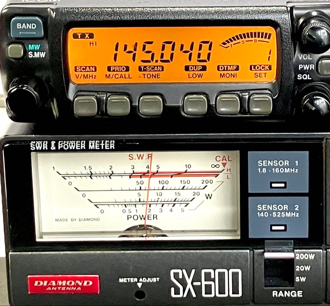 ICOM IC-207D 50w アマチュア無線 モービル機 トランシーバー