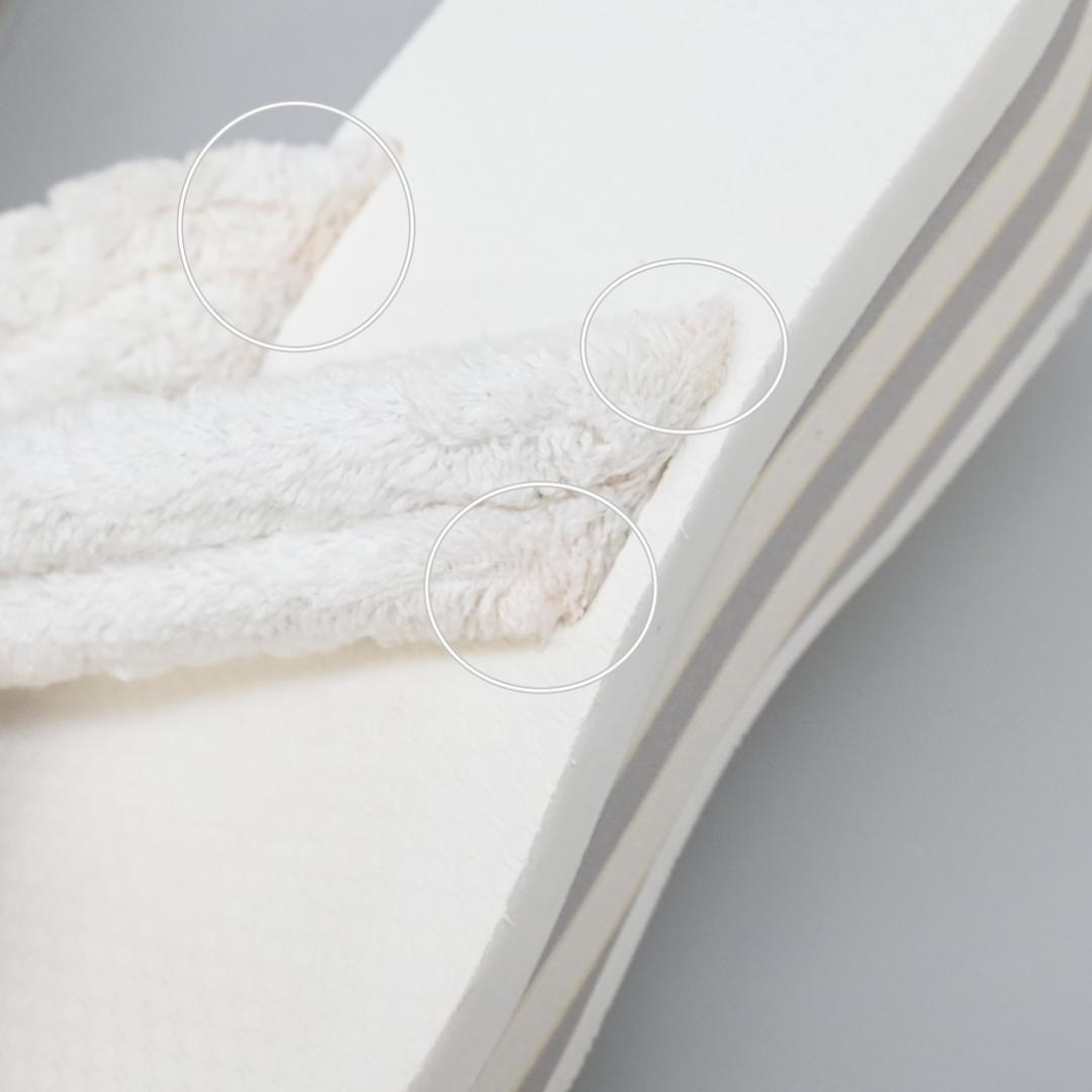 ■ □ 46989★夏 シャネル ココマーク 厚底ビーチサンダル 37 パイル