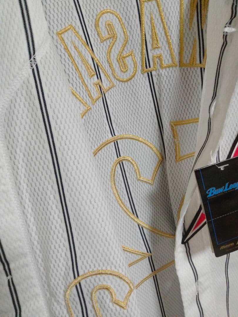 ミズノ 侍ジャパン 川崎宗則 #52 2008北京五輪ユニフォーム 紙タグ付き