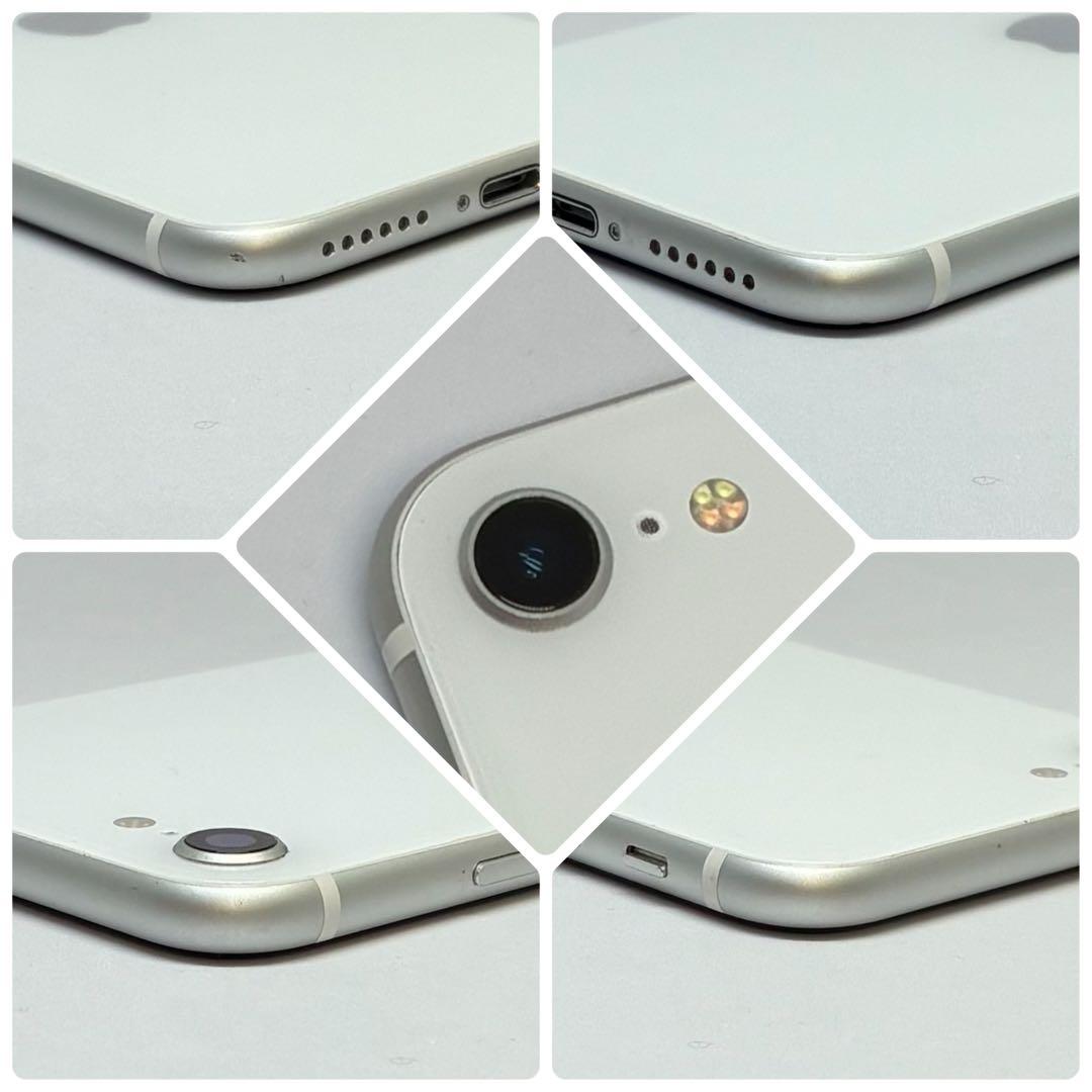M02【電池新品　100％表示】iPhone SE2　128GB ホワイト