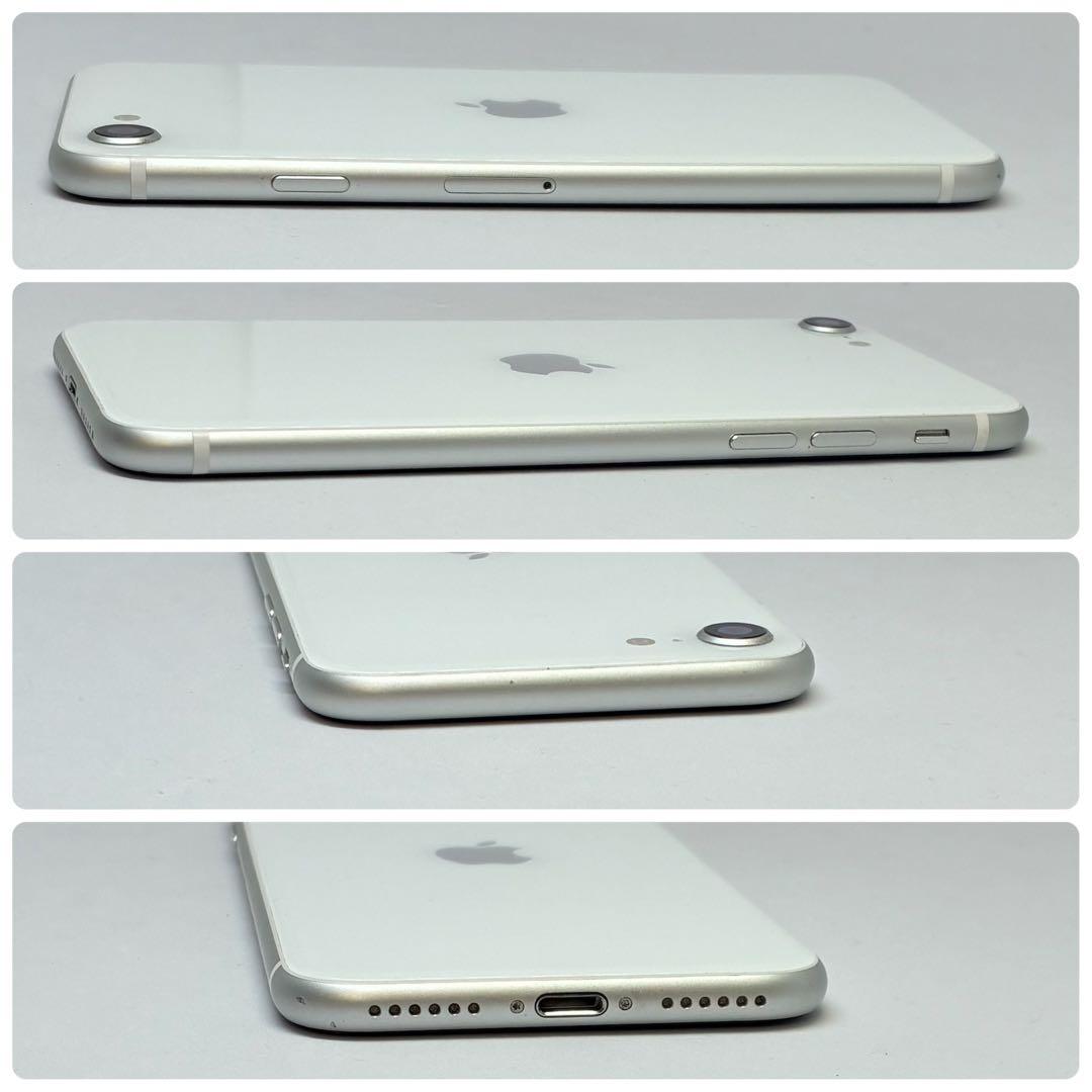 M02【電池新品　100％表示】iPhone SE2　128GB ホワイト