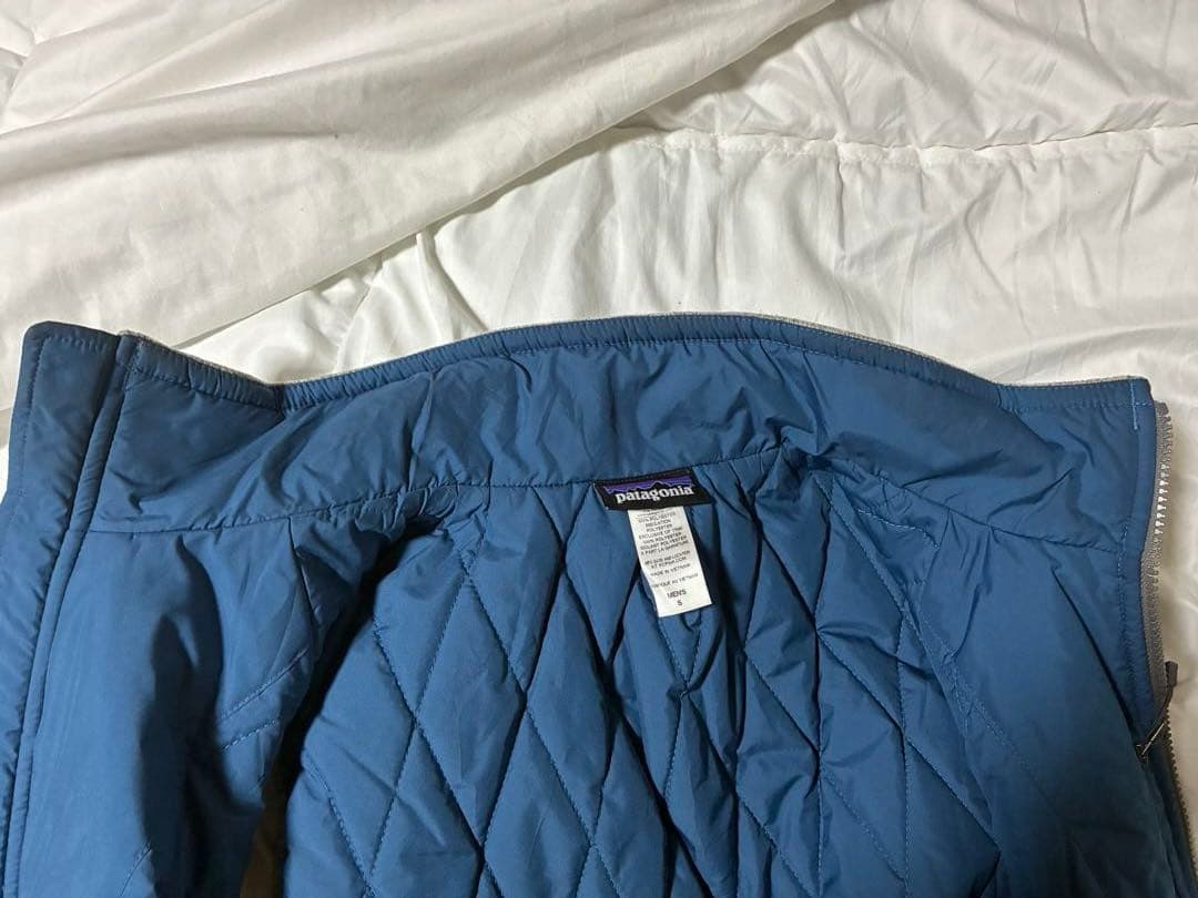 パタゴニア インサレーテッドベターセーターベスト　グレー　メンズS