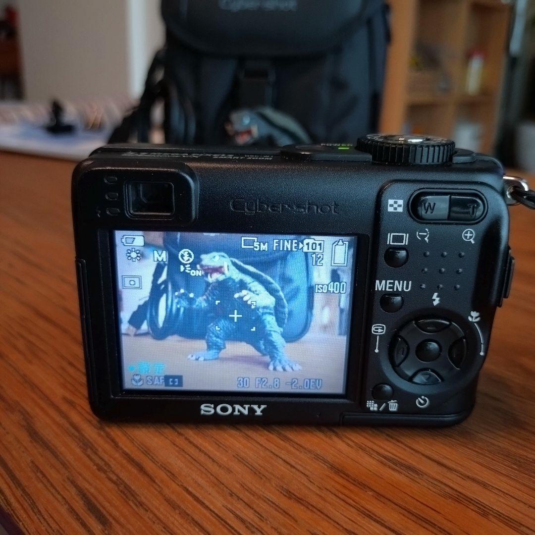 SONY Cyber-shot DSC-W1 本体とレンズのセット 動作確認済み