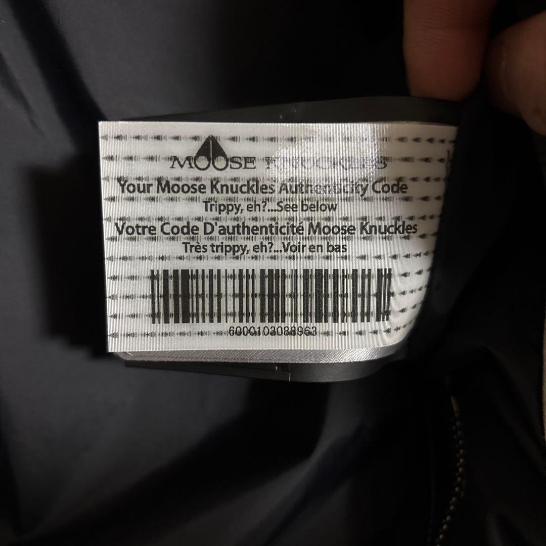 MOOSE KNUCKLES ダウンジャケット ホワイト