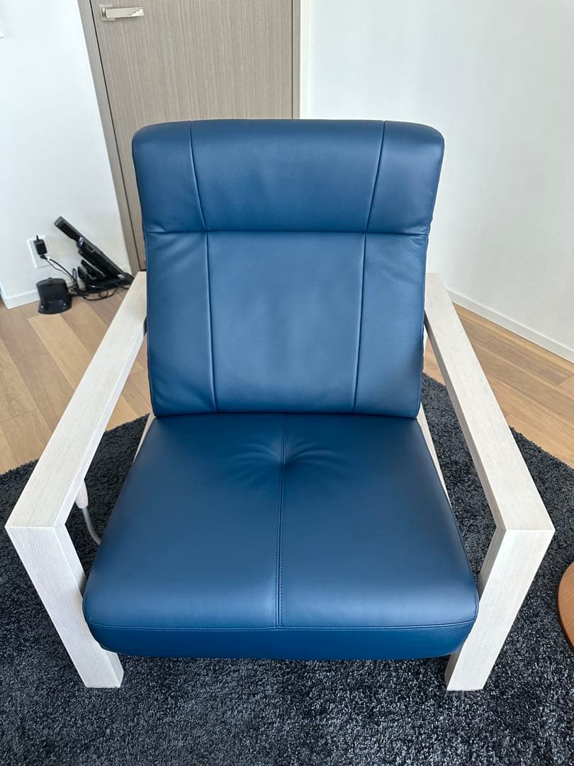 ✨カリモク家具 ソファセット（肘掛椅子＋スツール）✨