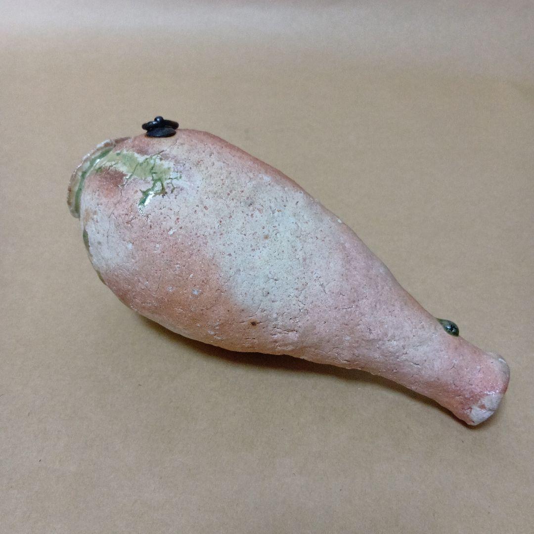 茶道具　信楽焼掛花入