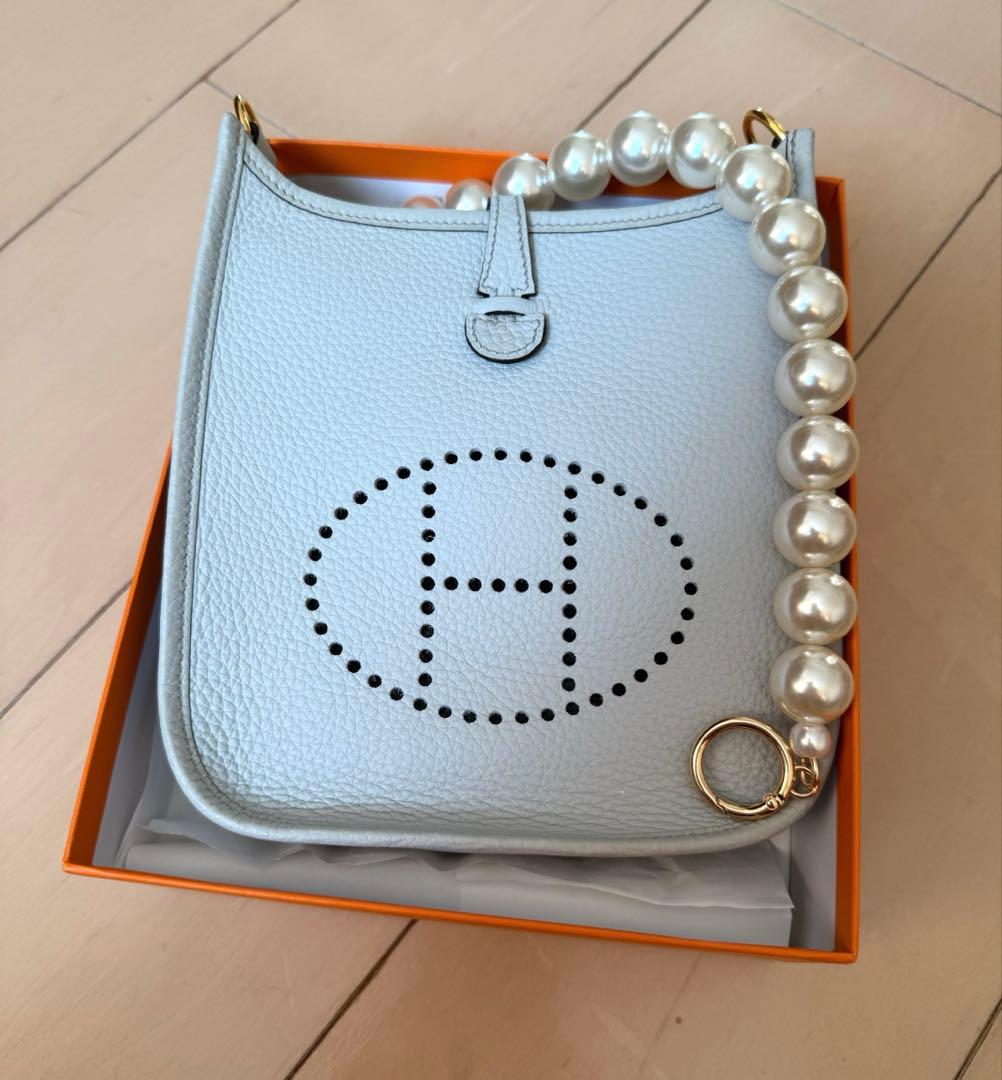 エルメス エヴリンTPM ブルーペール