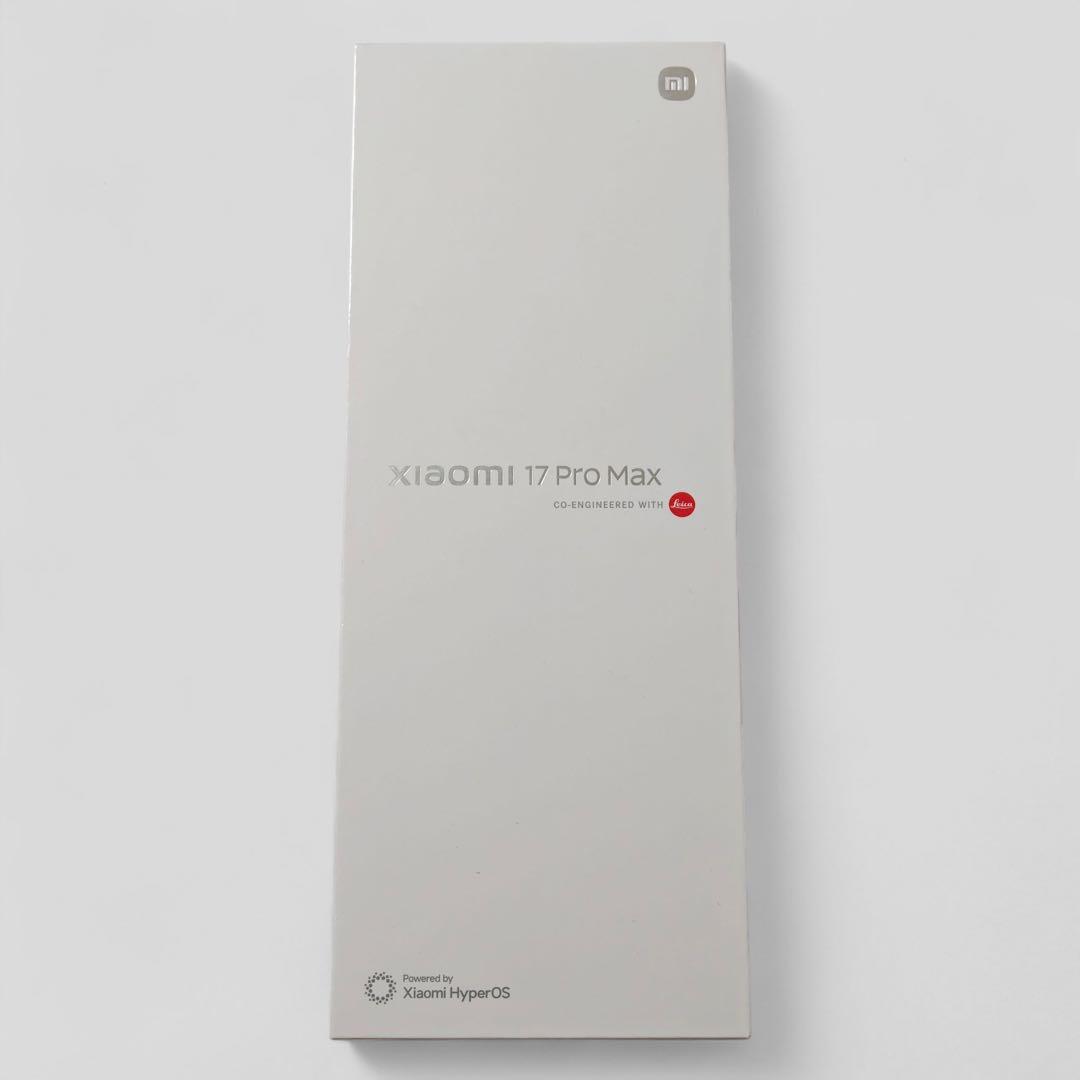 【Yall様】XIAOMI 17 Pro Max 12GB/512GB グリーン