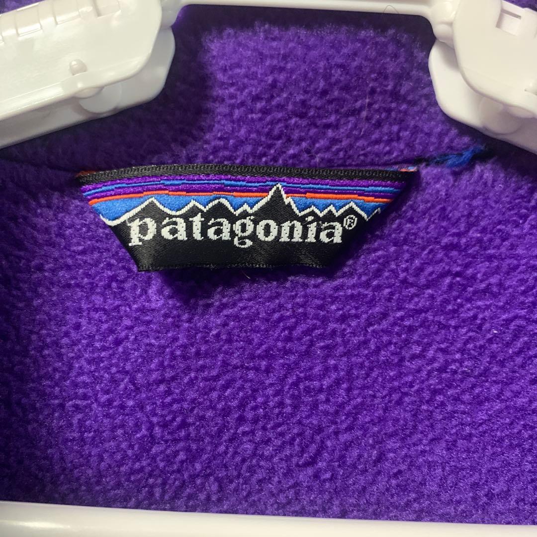 レア　patagonia 80s シェルドシンチラ ターコイズ