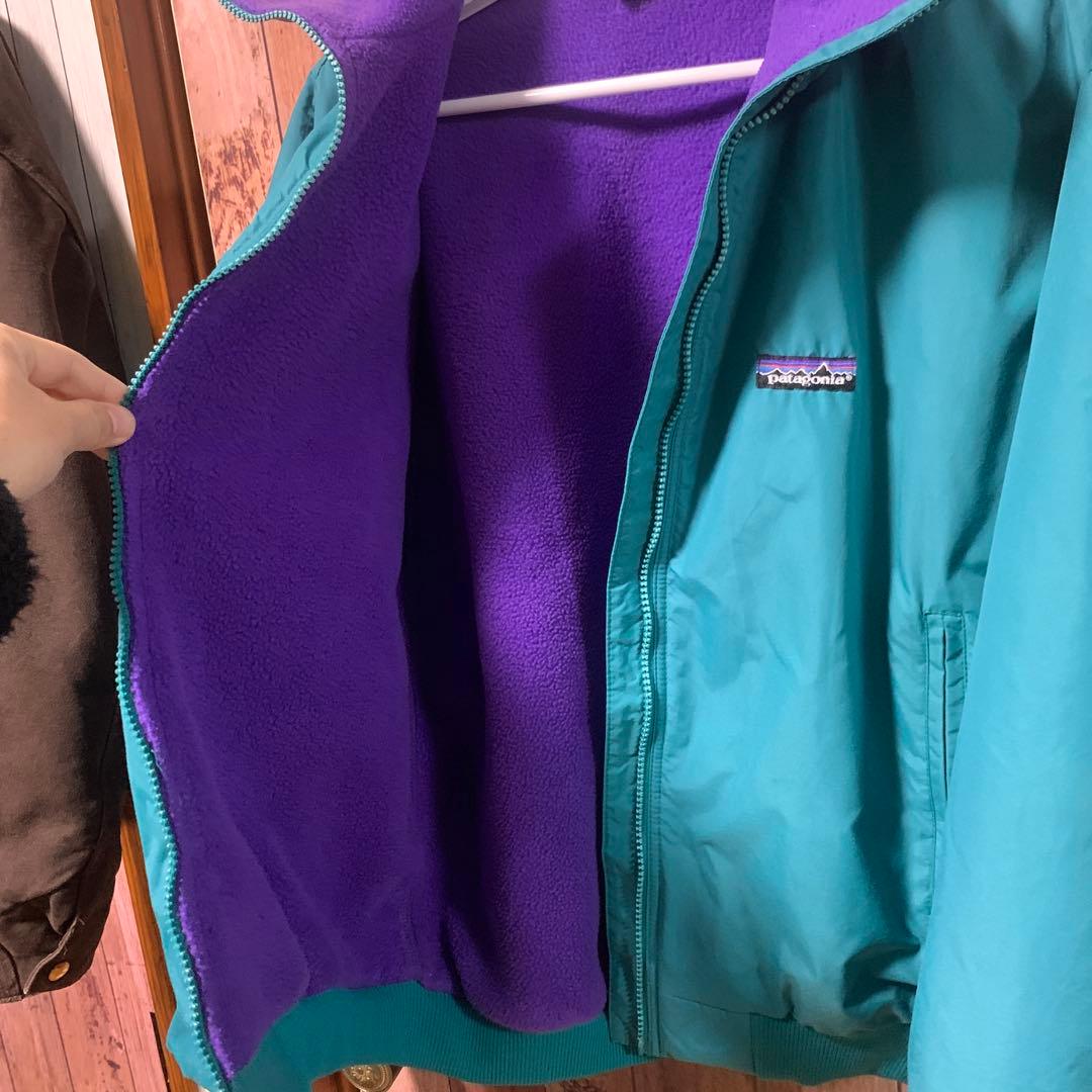 レア　patagonia 80s シェルドシンチラ ターコイズ