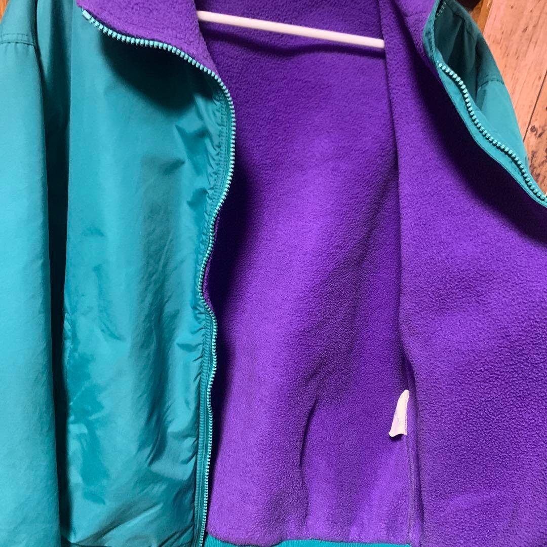 レア　patagonia 80s シェルドシンチラ ターコイズ