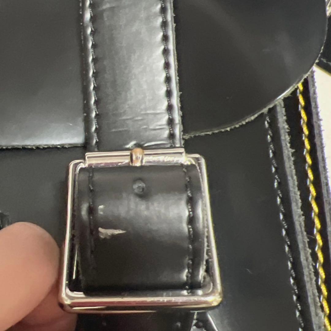 Dr.Martens（ドクターマーチン）黒 レザー ショルダーバッグ