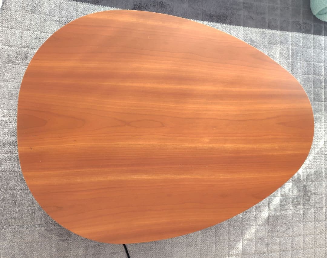 天然木ブラックチェリー　デザインこたつ