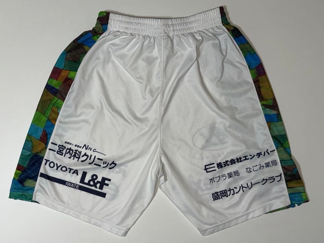 【きい】実着用　岩手ビッグブルズ　青木選手　復興祈念ユニ　サイン入り