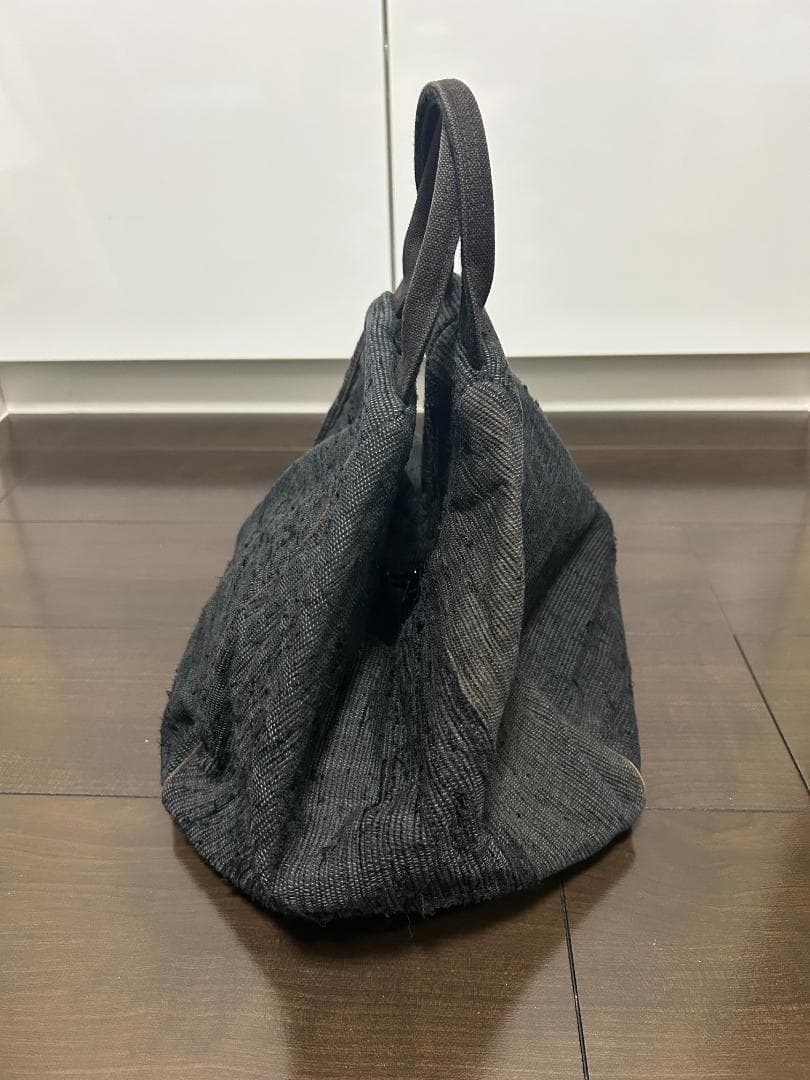 ゆずりは★野崎弘子さんの裂き織りバック