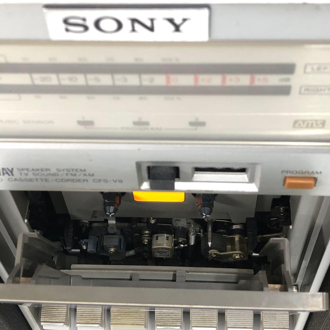SONY CFS-V8 ステレオラジオカセット STEREO ZILBA'P