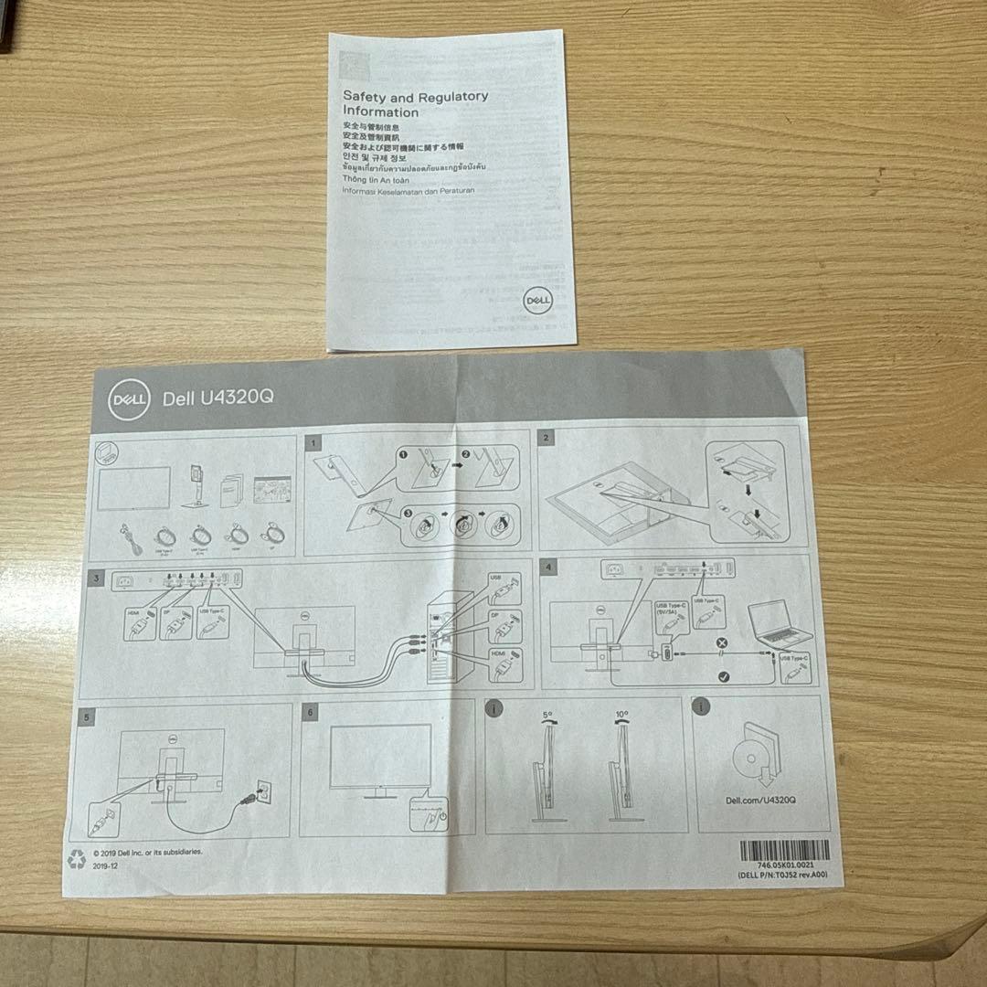 DELL ディスプレイ U4320Q