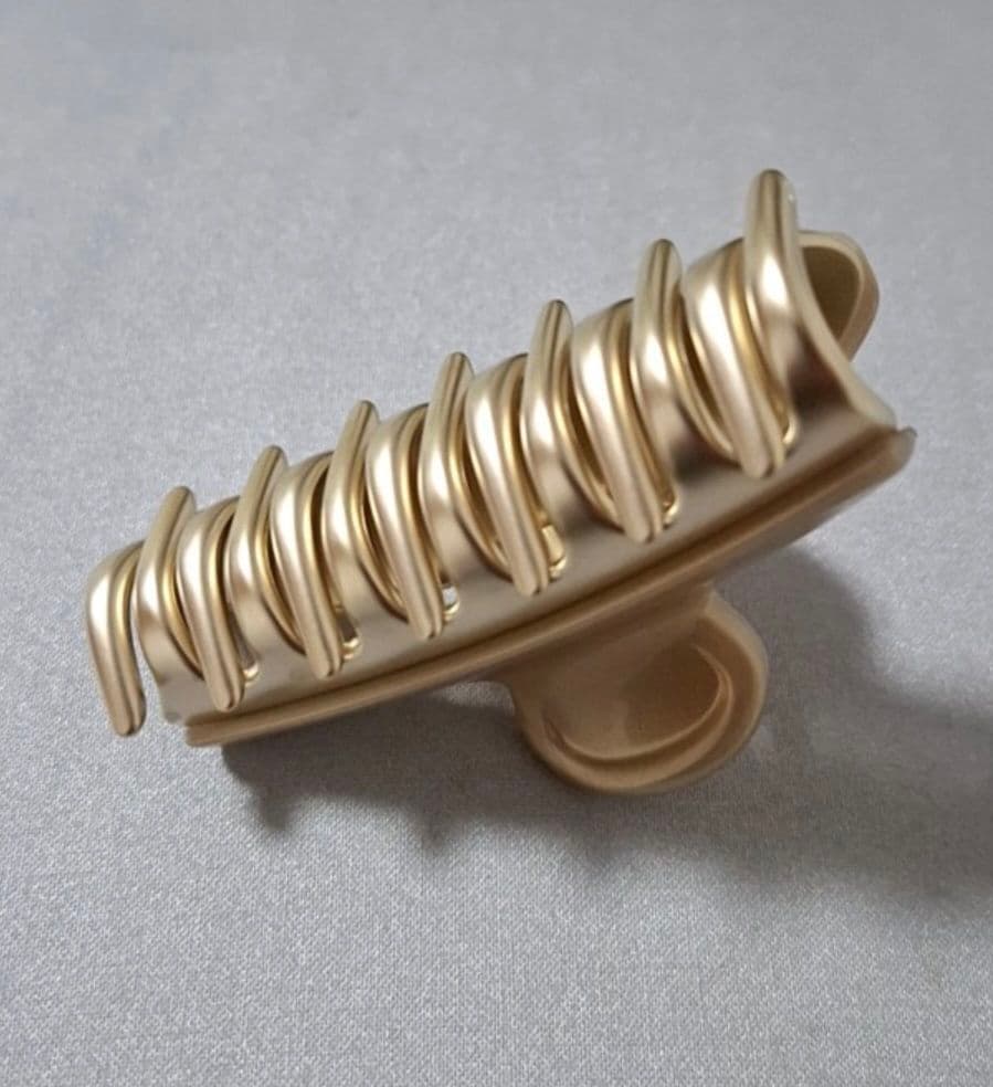 【美品】アレクサンドルドゥパリ M ヘアクリップ　人気のゴールド 完売品