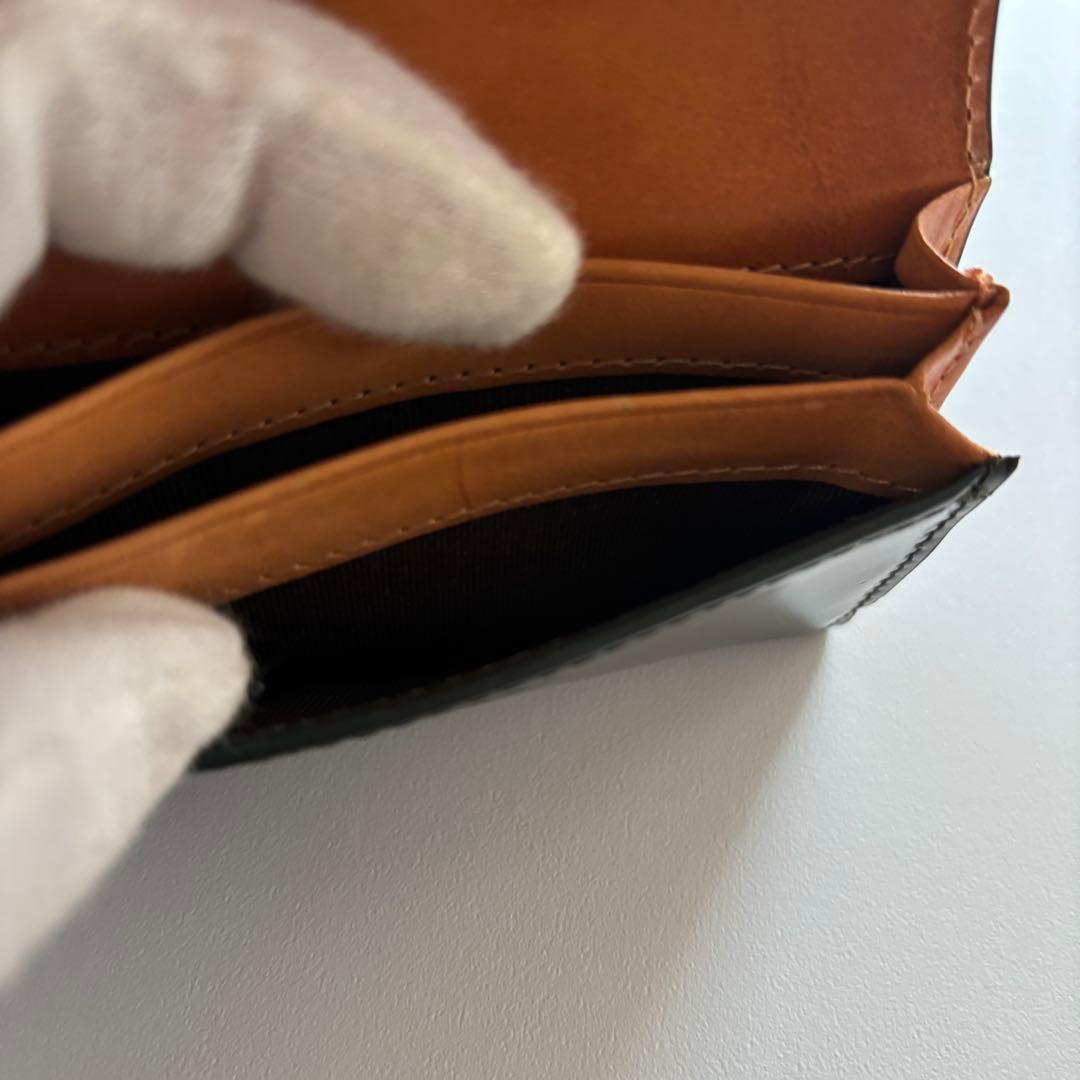 【新品】ROCADO シェルコードバン 名刺入れ 　最高級 イタリア馬革