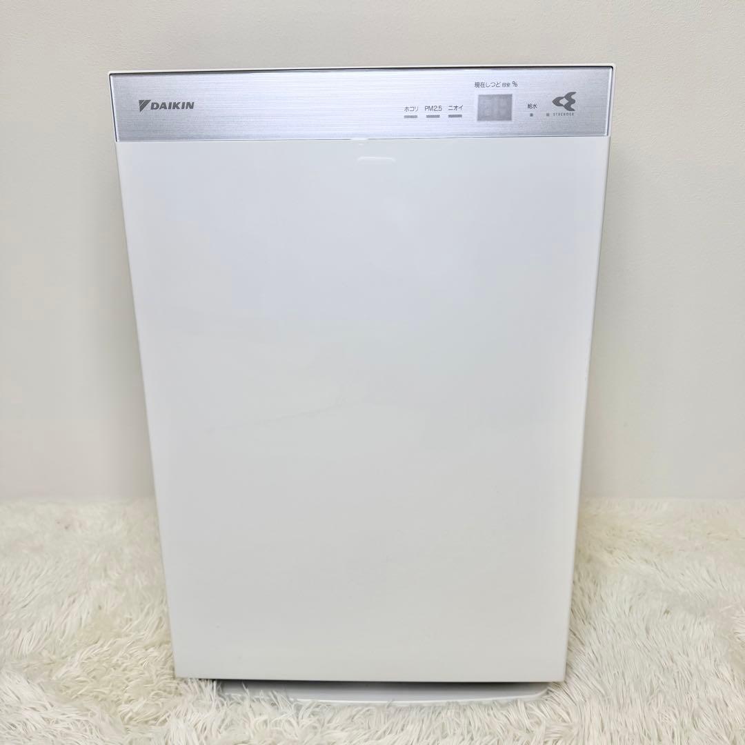 美品 DAIKIN 加湿空気清浄機 MCK70VE6-W ホワイト