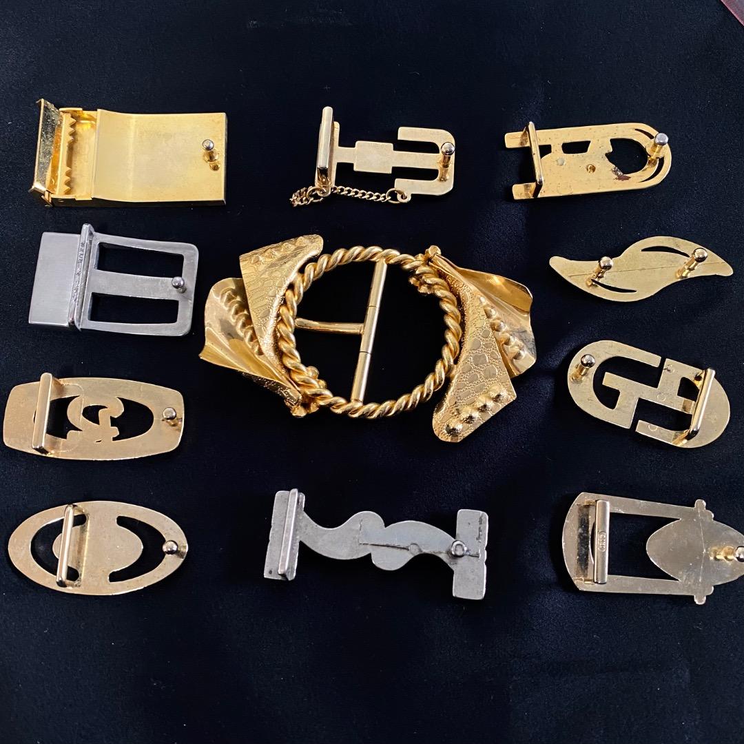 レア　ヴィンテージ　ベルト　バックルのみ　まとめ売り　昭和レトロ　セリーヌ