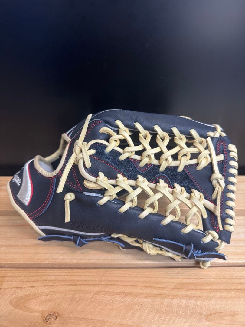 型付け済！久保田スラッガー 軟式用グローブ 外野手 定価35,200円税込