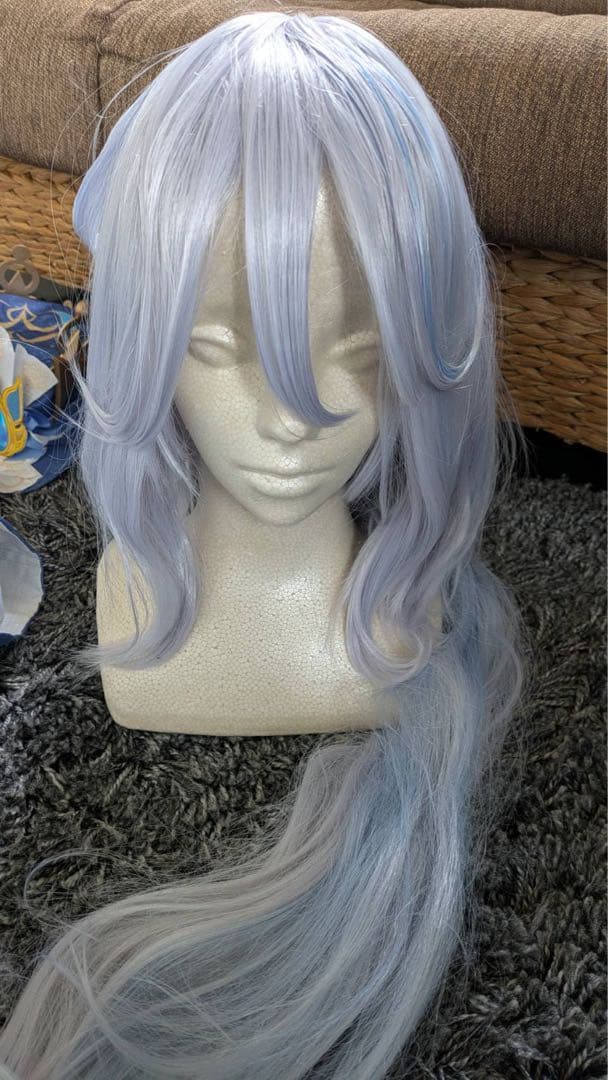 原神 フリーナ 白 コスプレ衣装 猫と三丁目＋ウィッグ セット