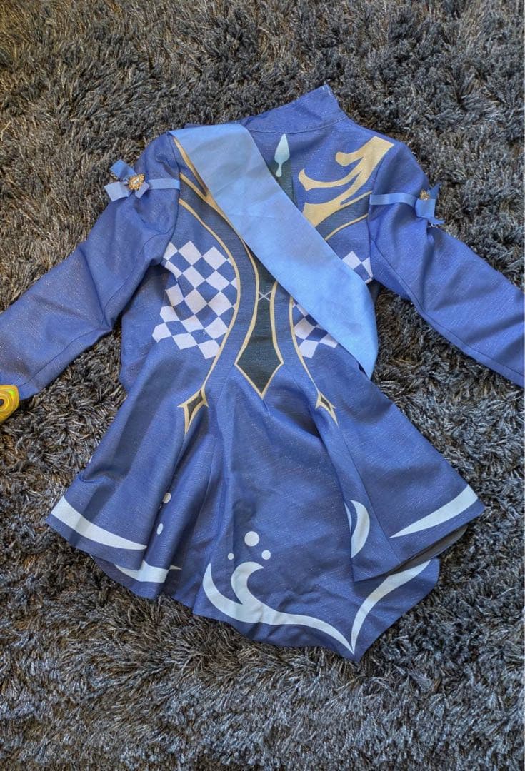 原神 フリーナ 白 コスプレ衣装 猫と三丁目＋ウィッグ セット