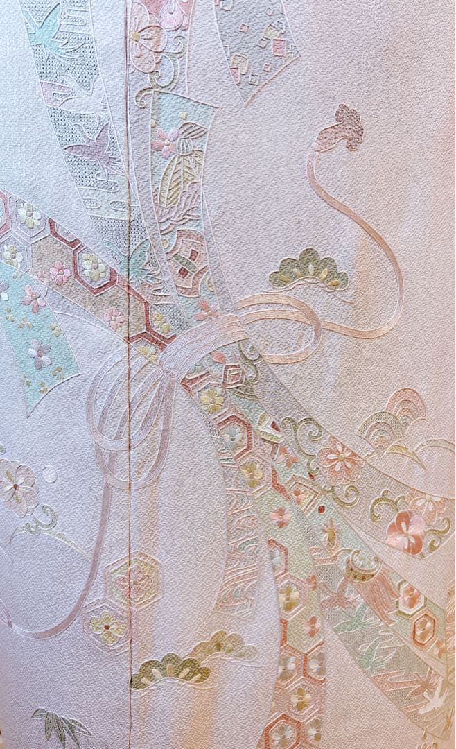 訪問着　フルセット 裄69 作家物　一つ紋　スワトウ　卒業式　入学式　M L