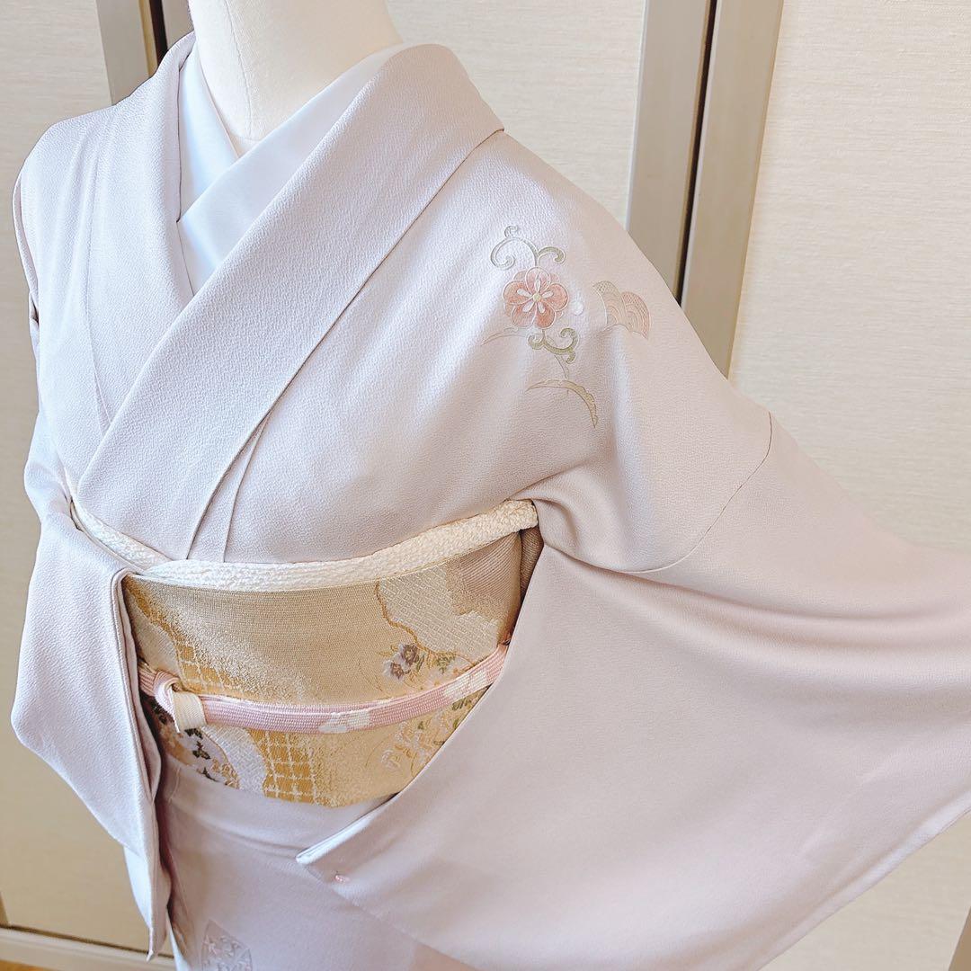 訪問着　フルセット 裄69 作家物　一つ紋　スワトウ　卒業式　入学式　M L