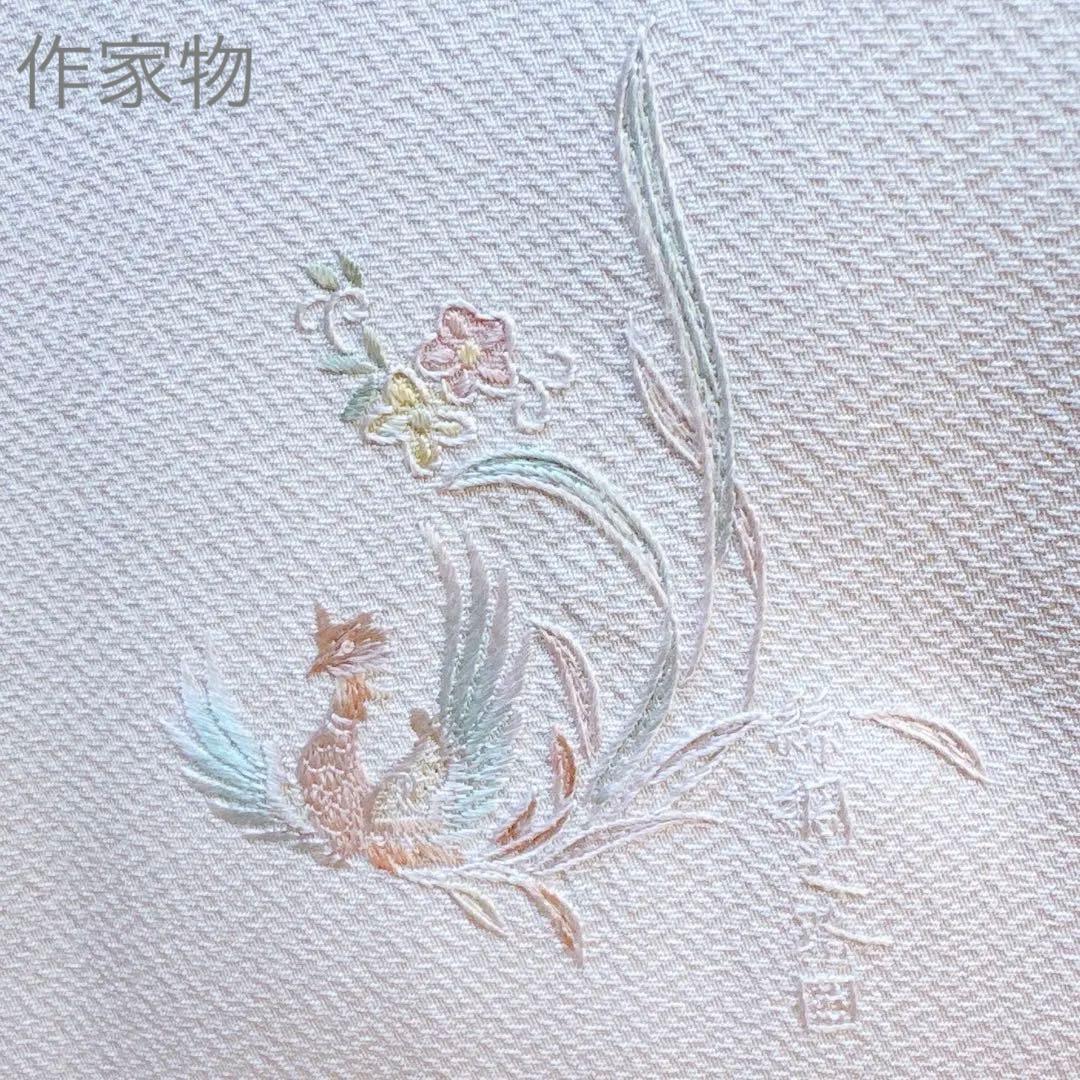 訪問着　フルセット 裄69 作家物　一つ紋　スワトウ　卒業式　入学式　M L