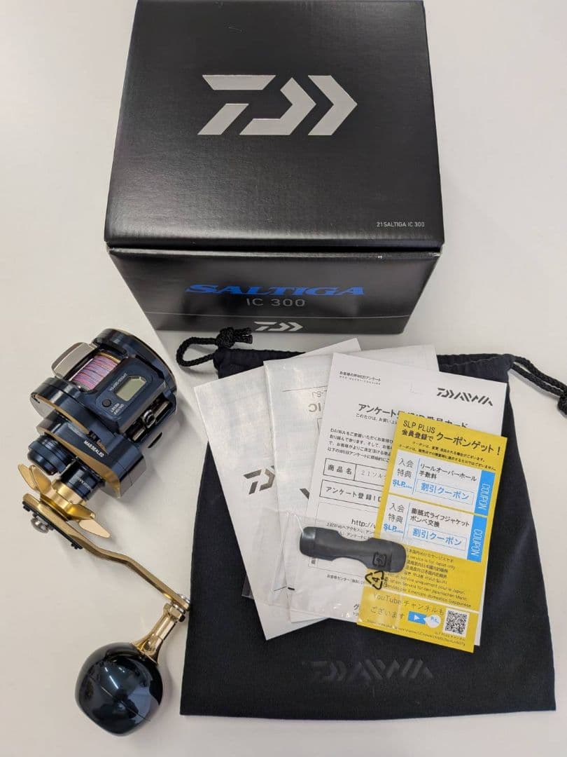 ダイワ　ソルティガ IC300　ベイトリール