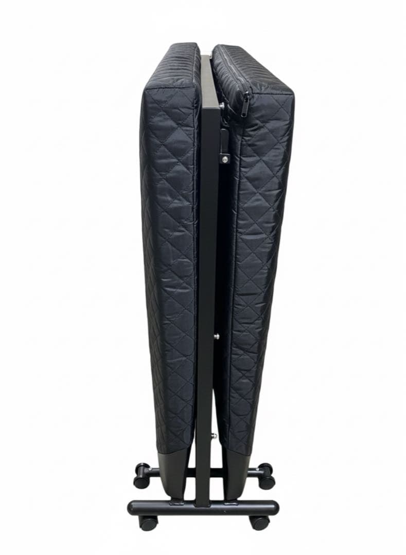 折りたたみベッド　キャスター付き　シングル