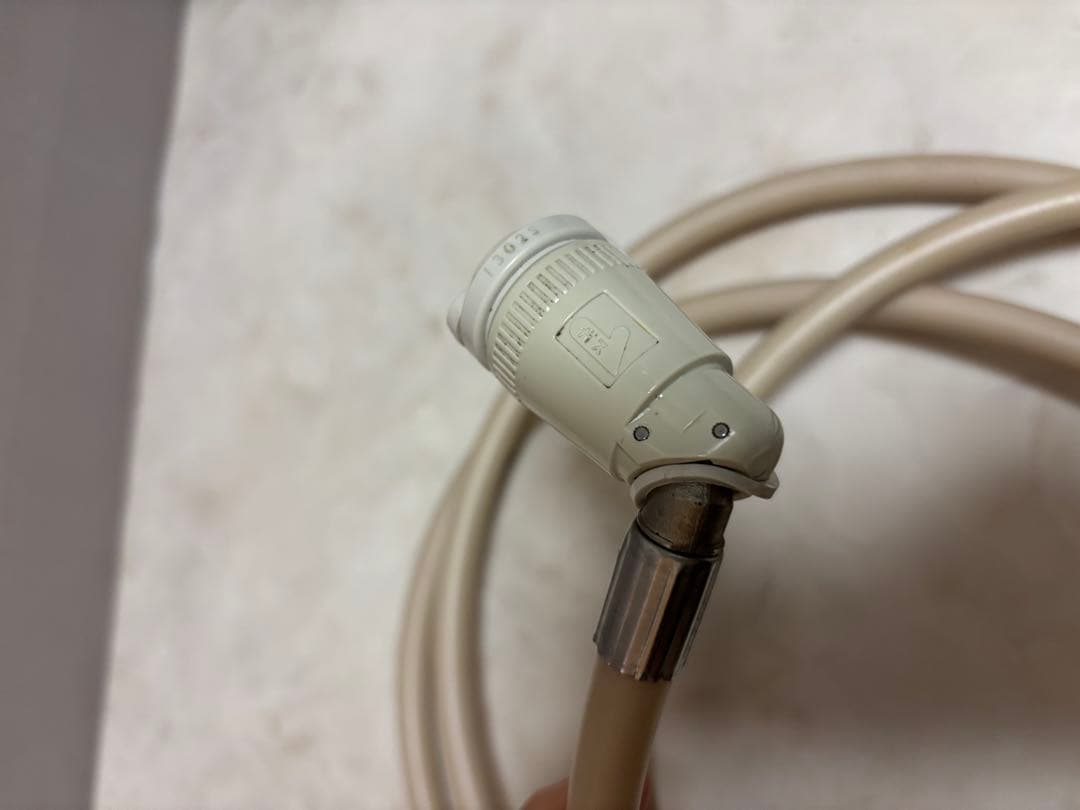 ノーリツガスファンヒーター ホワイト 3mガスホース、取扱説明書付き