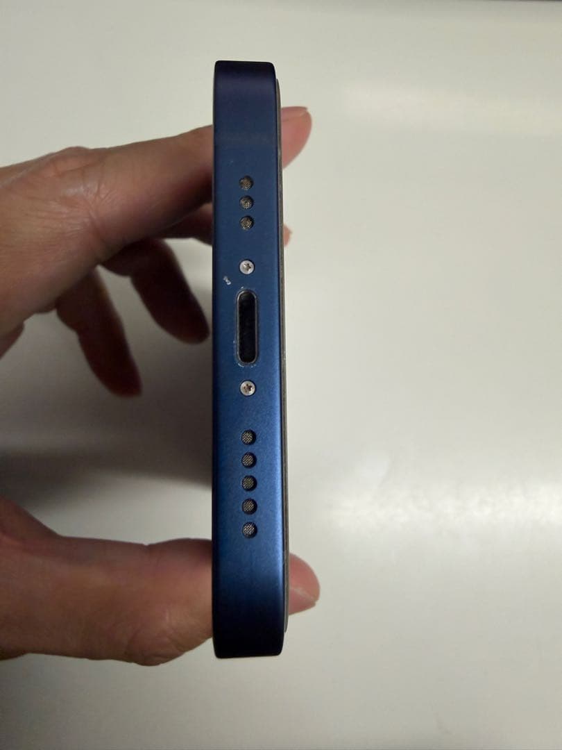 iPhone12 ブルー 128GB ※ジャンク品（カメラのみ機能不良あり）