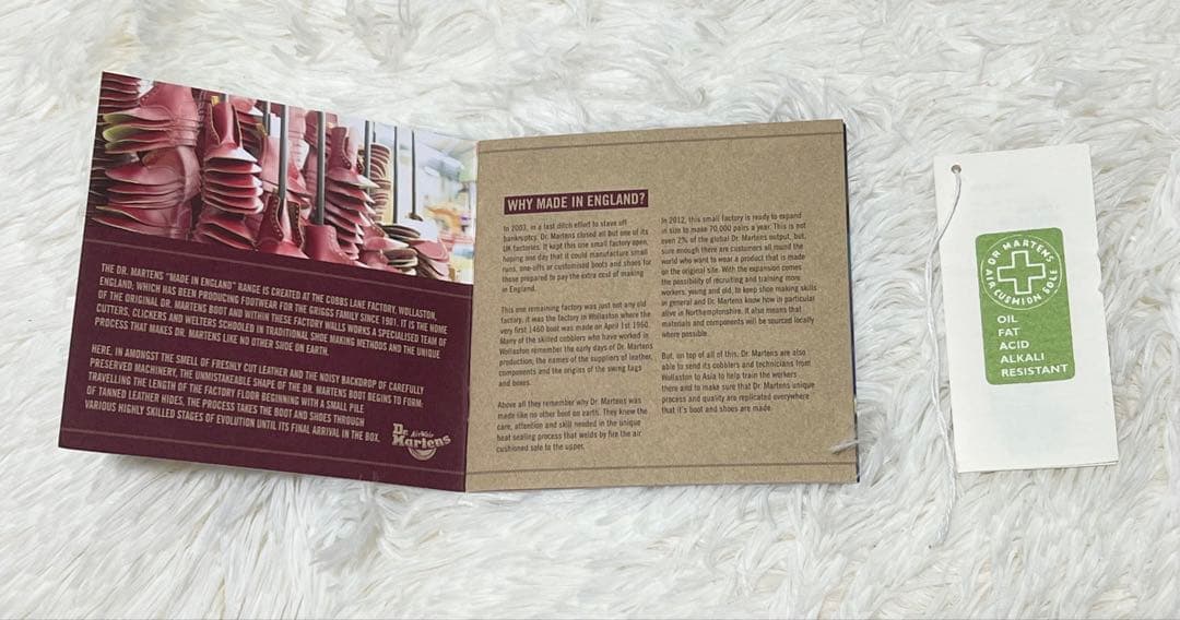 Dr.Martens Made In ENGLAND 8ホール OXBLOOD