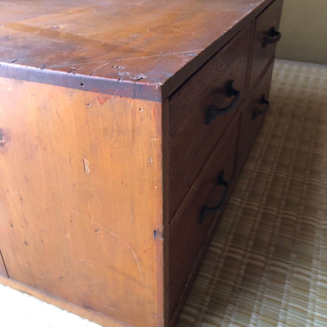 小物入れ　引き出し　収納棚　ヴィンテージ　昭和レトロ　オーダー家具