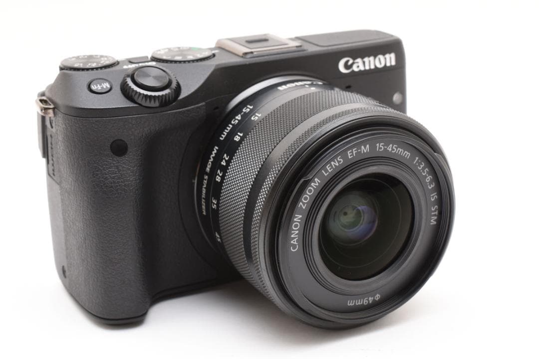 Canon キヤノン EOS M3 ミラーレスカメラ レンズ付き