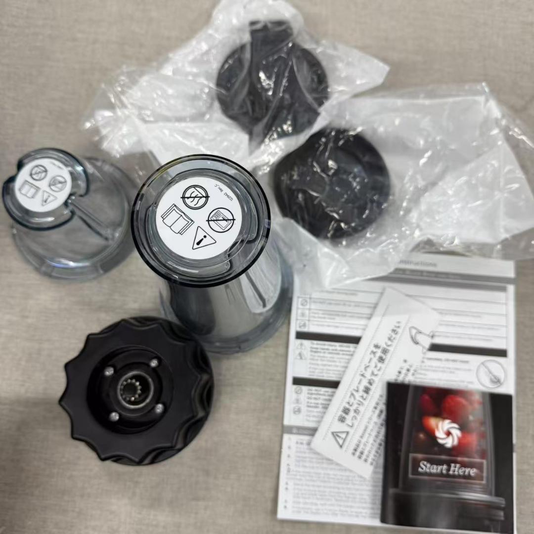 バイタミックス スターターキット ブレンディングカップ&ボウルセット クリア