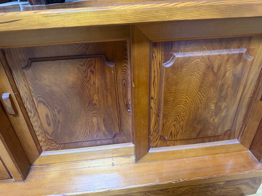 巨匠作品　最高級　屋久杉　認定付うるし漆塗　天然無垢棚板　凄い杢芸術美術骨董