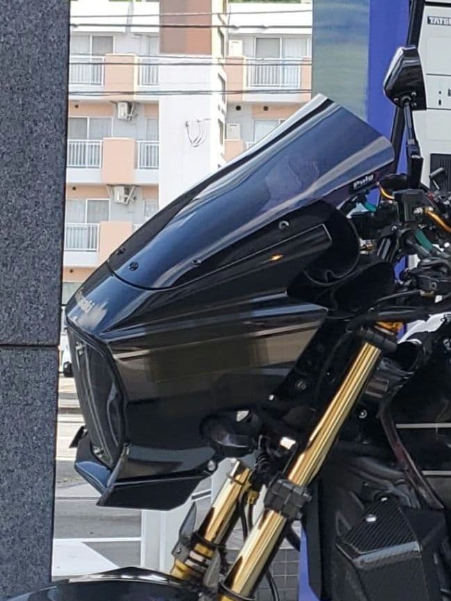 ZRX1200ダエグ用　Ver2　カウルスポイラー