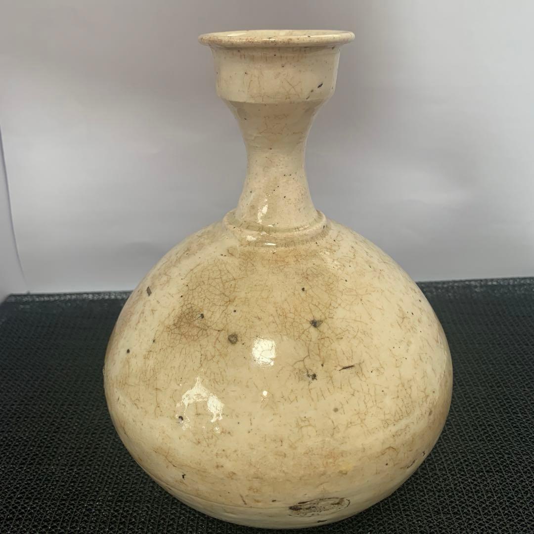 李朝　白磁　徳利　花入　送料込み