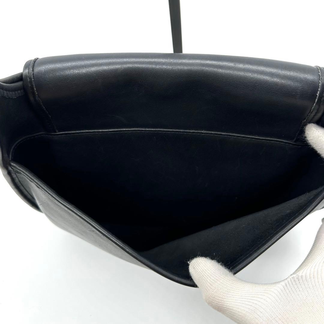 【極美品】希少 オールドコーチ エルゴ ワンショルダー 9029ブラック レザー
