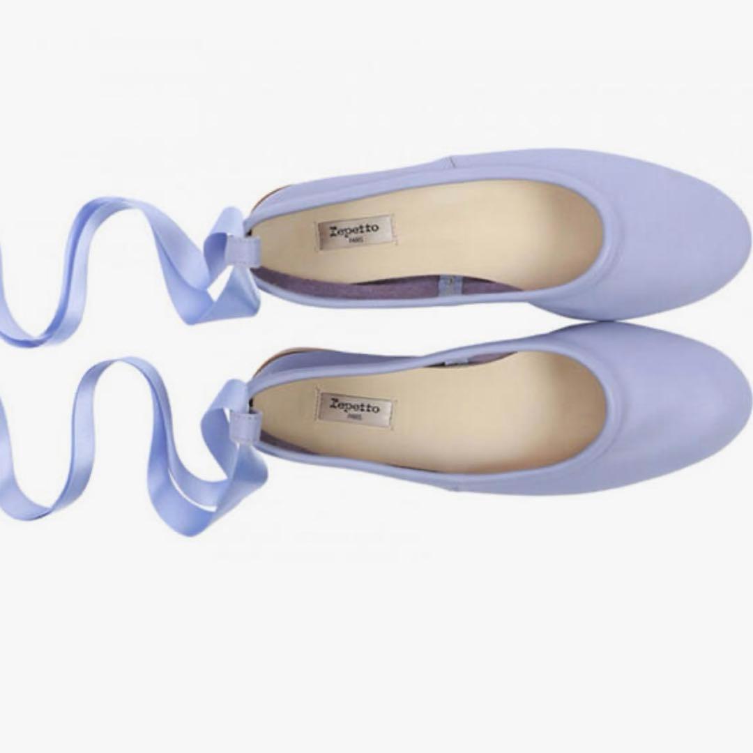 リリー様売約済み　タイムセール　レペット　バレリーナ　パンプス　40 ブラック