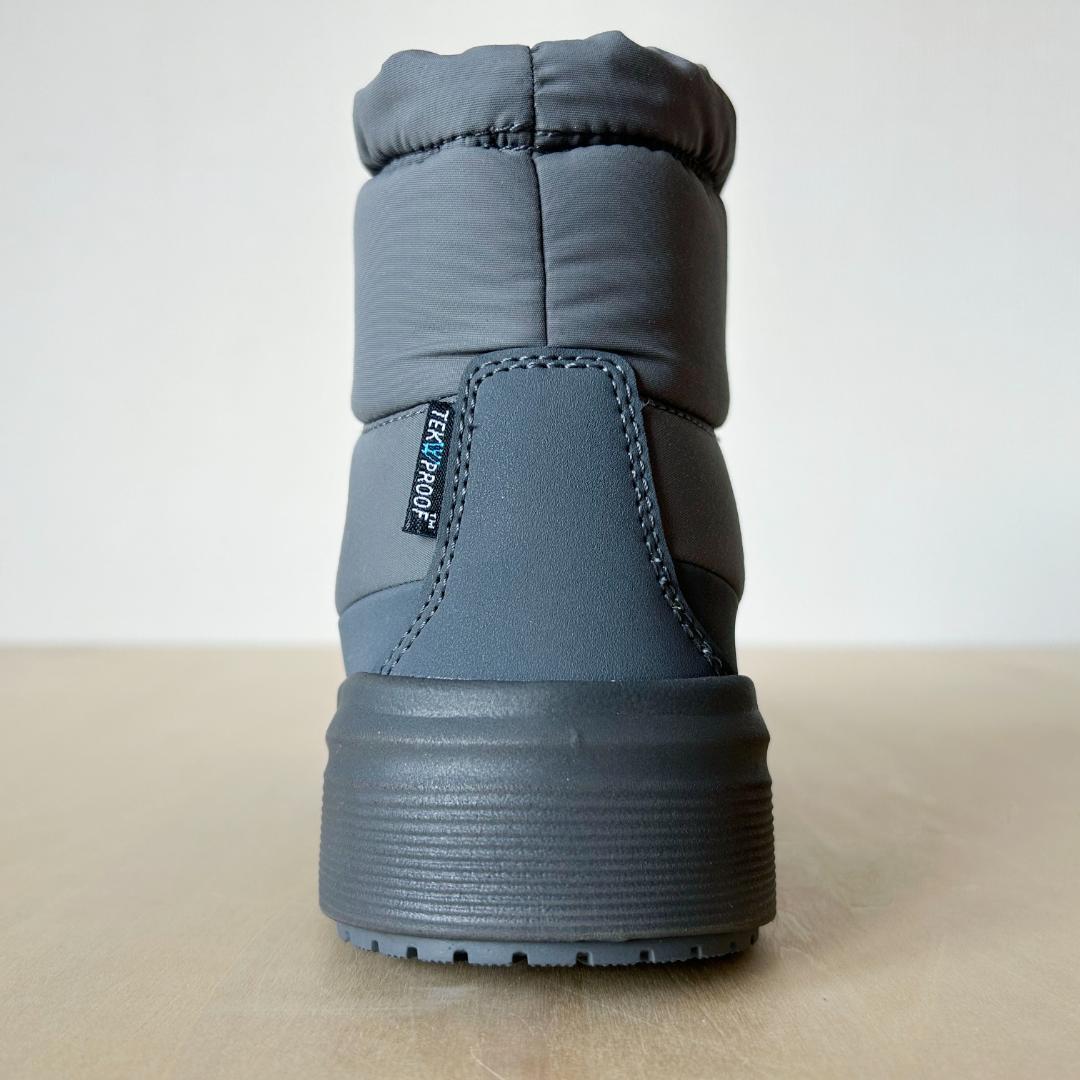 24cm ノースフェイス ヌプシ Nuptse Bootie WP VIII 灰