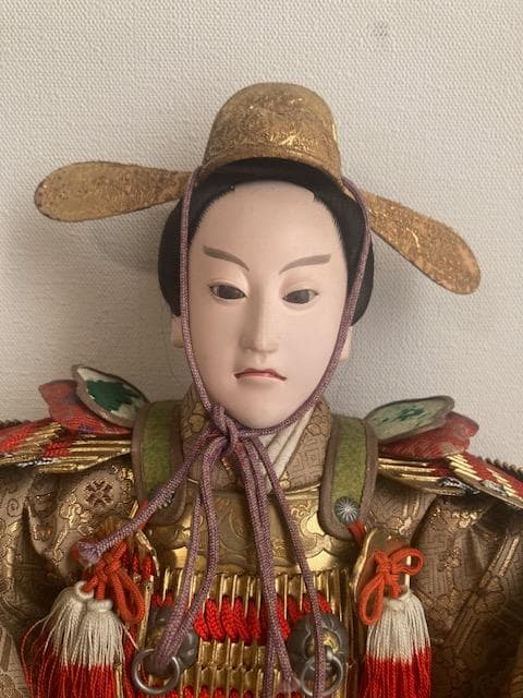アンティーク　明治　大木平蔵　五月人形　武者人形　大将人形
