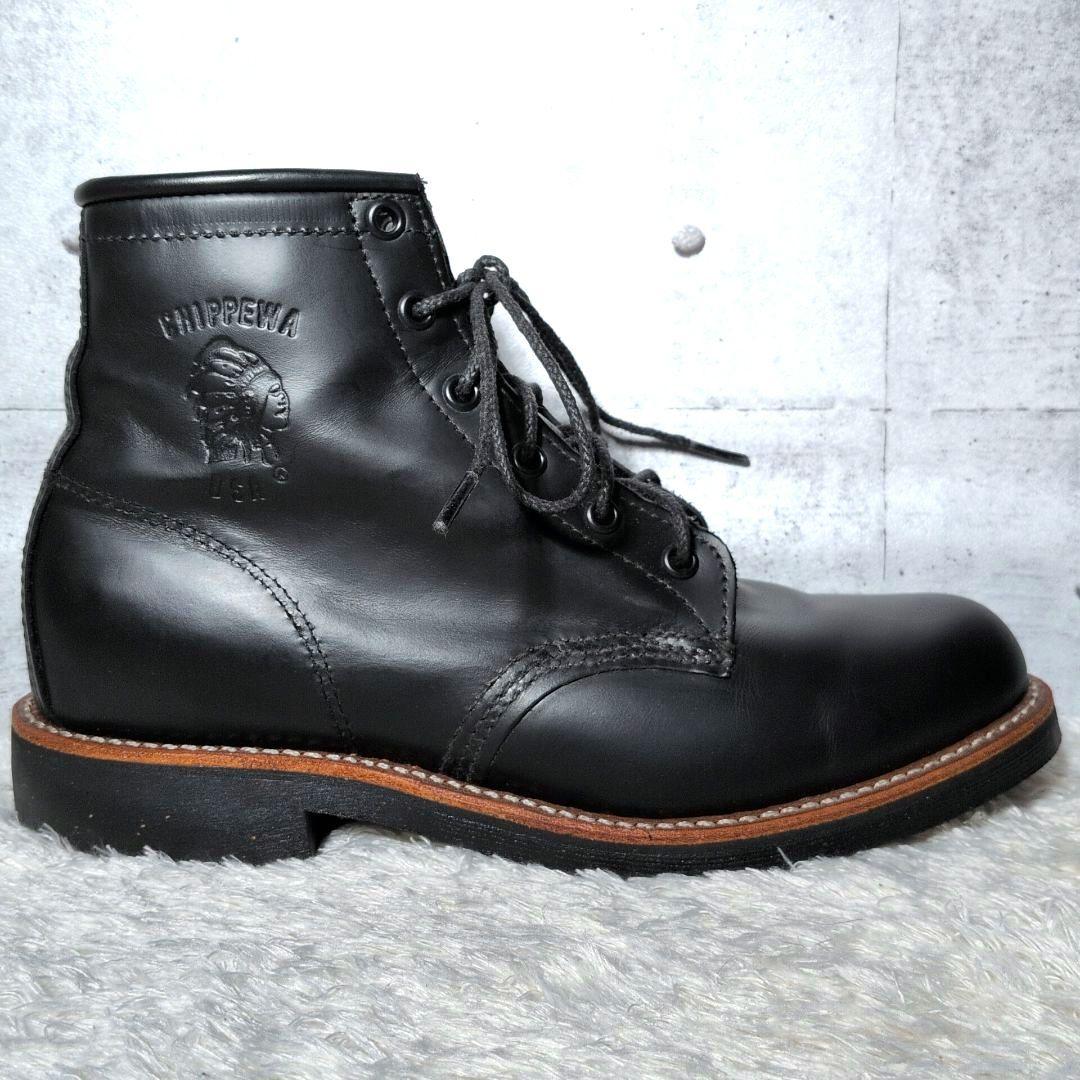 【極美品 レアモデル】チペワ　99954　ワークブーツ　レザー　レースアップ