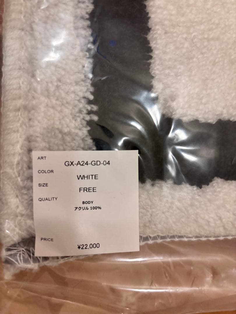 GOD SELECTION XXX ホワイトラグ フリーサイズ