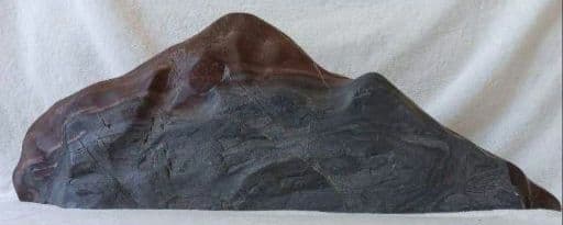 赤石　マーブル　天然石　水石　富士山　希石　赤富士　置物　1点物　約19kg